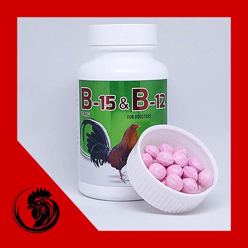 B15 - B12 th.uốc bổ cho gà đá - Hũ 50 viên