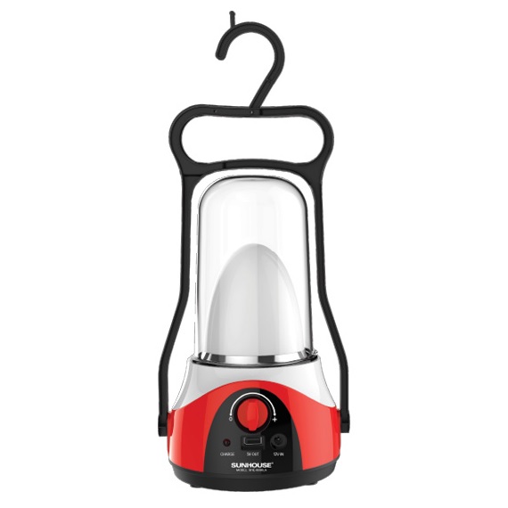 Đèn sạc tích điện đa năng cỡ lớn sunhouse she-6036la - bảo hành 12 tháng