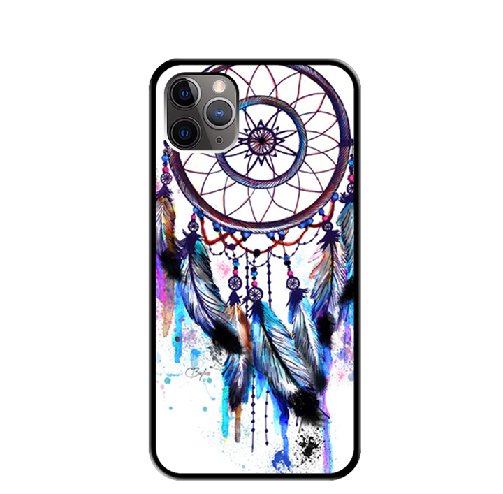 Ốp lưng điện thoại iphone 11 pro max - viền tpu dẻo - 02137 0226 dreamcatcher05