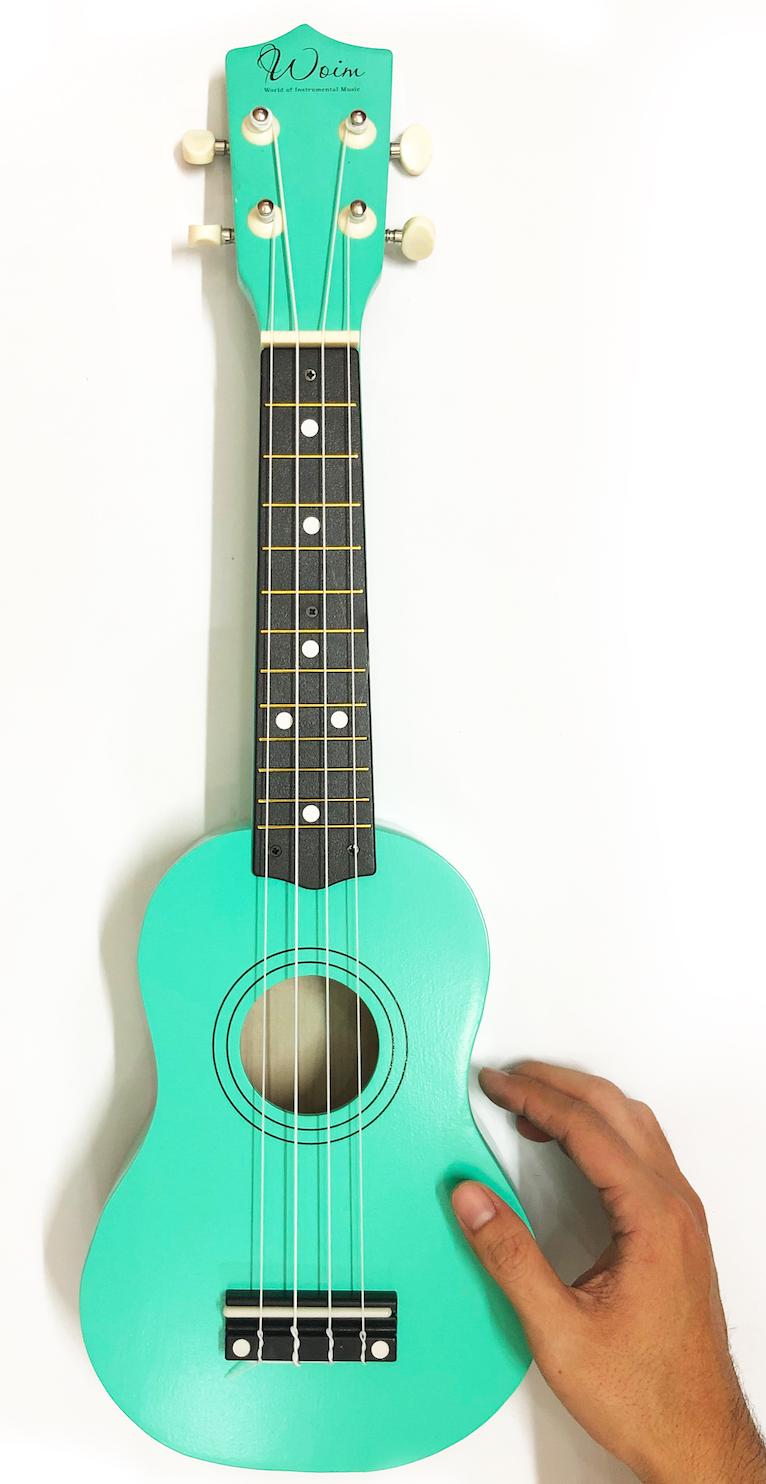 Đàn Ukulele Soprano màu trơn 21