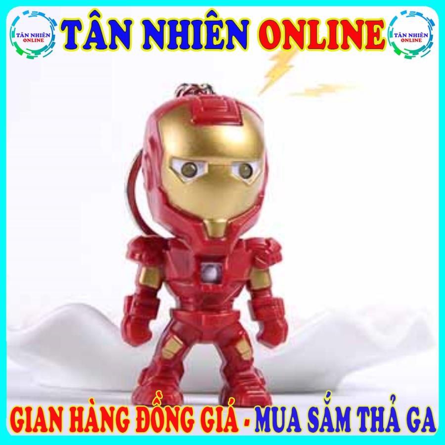 Combo 2 móc khóa iron man, đồng giá 69k, tân nhiên online