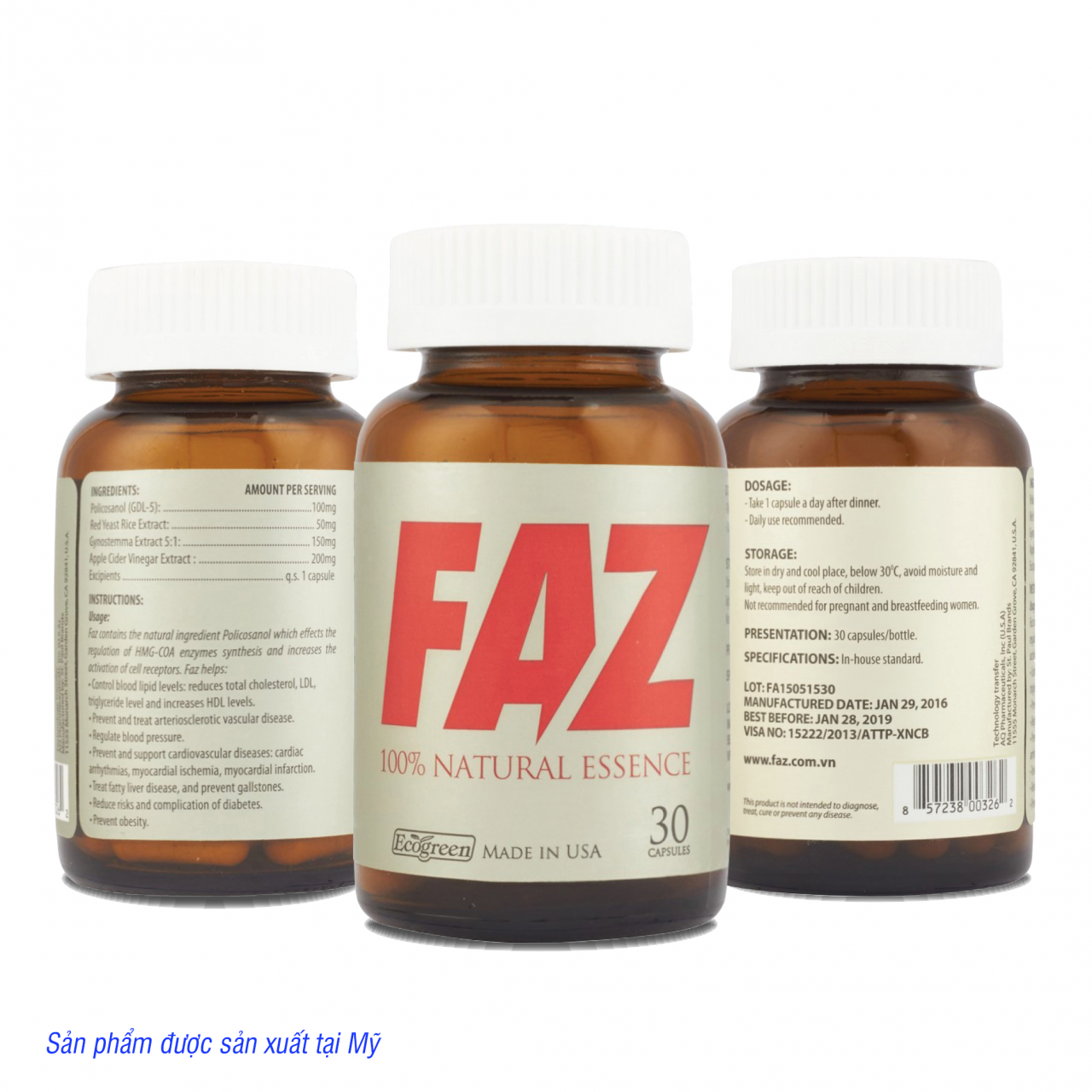 FAZ giảm mỡ máu