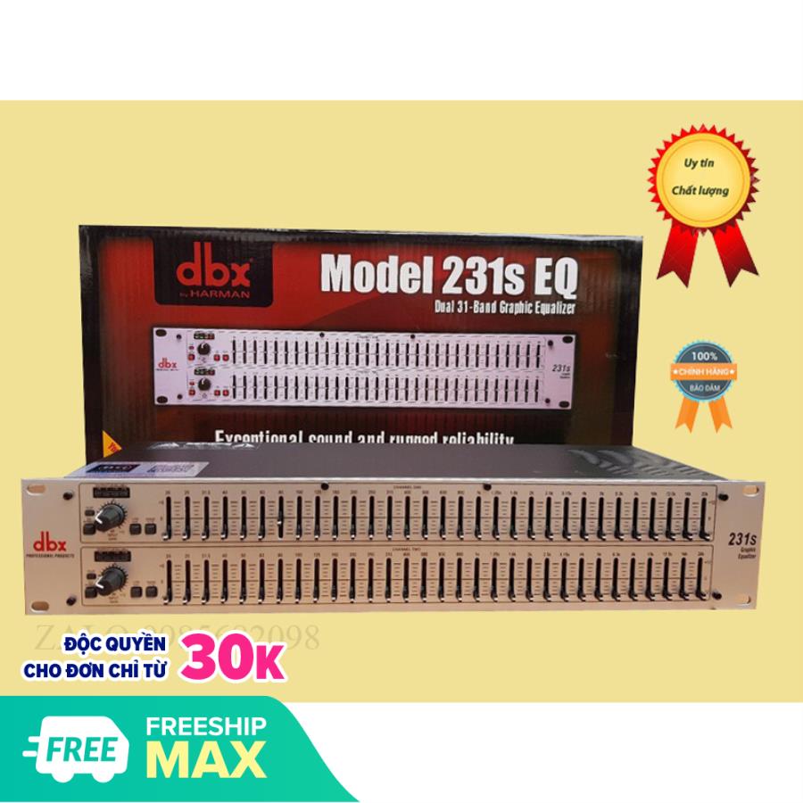 Lọc xì dbx 231S-tặng 2 dây canon