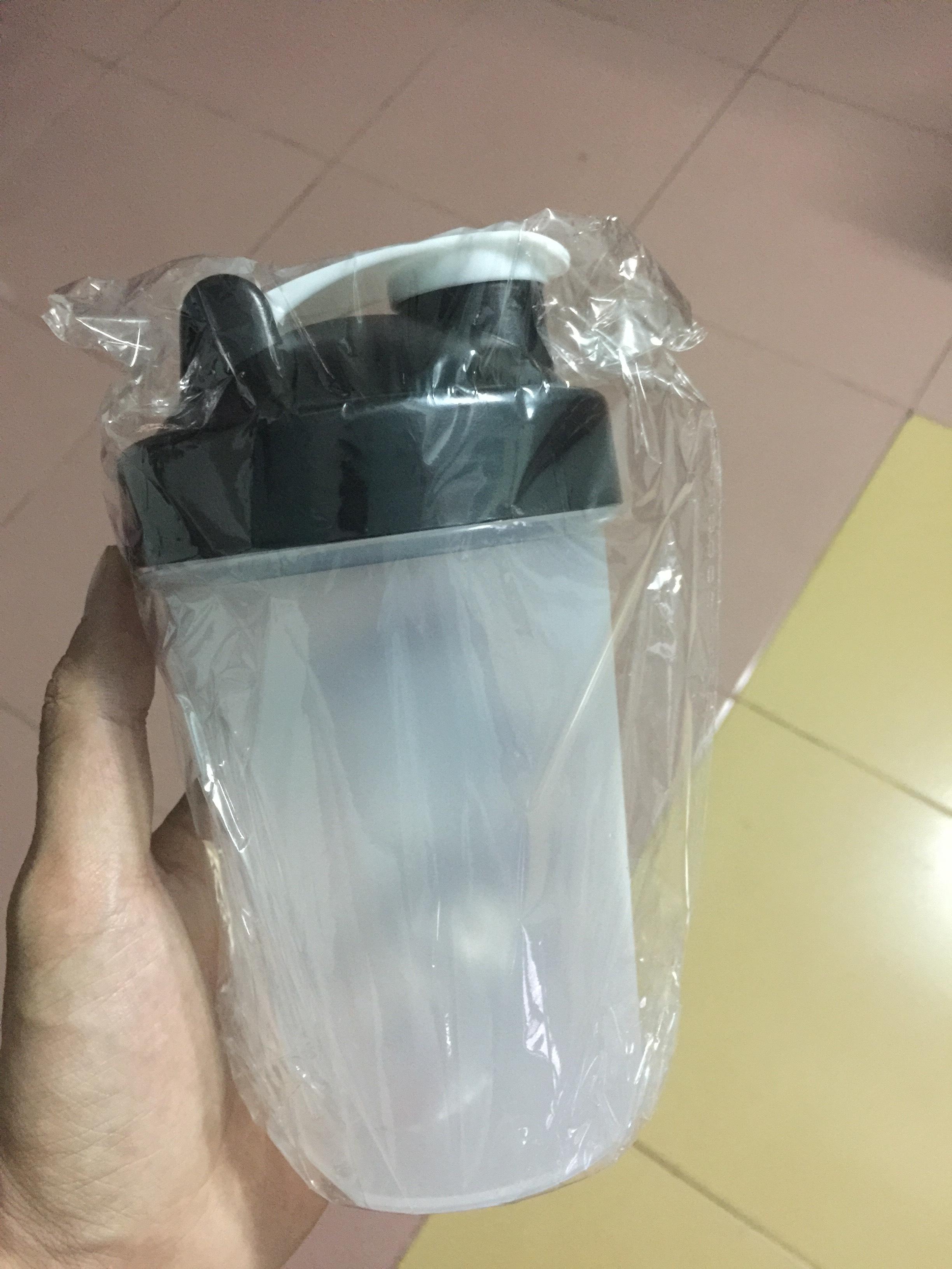 Bình Lắc shaker whey protein 400 ml tiện dụng