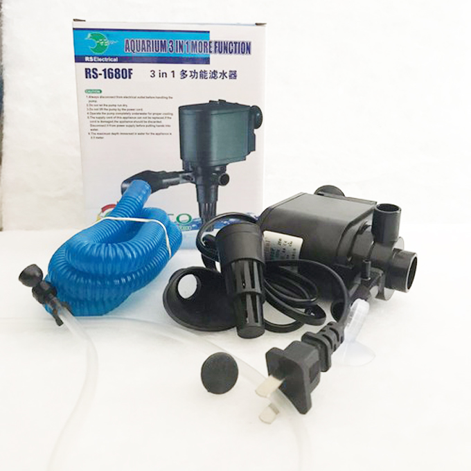 Máy Bơm Nước 3 Trong 1 RS 1680F Bể Cá, Hồ Cá