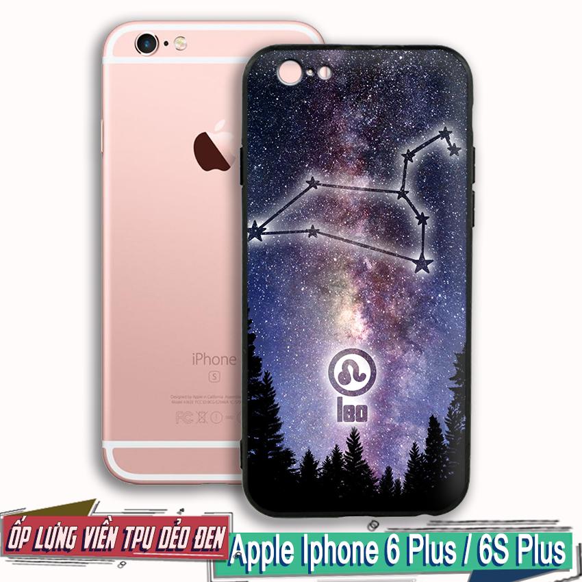 [HCM]Ốp lưng cứng viền dẻo đen cho điện thoại Apple Iphone 6 Plus / 6S Plus in 12 chòm sao Cung Hoàng Đạo Zodiac đẹp giá rẻ chất lượng - 02004