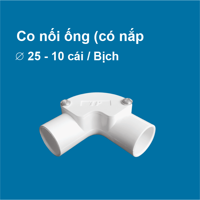 Co nối ống ⌀25 - 10 cái / bịch