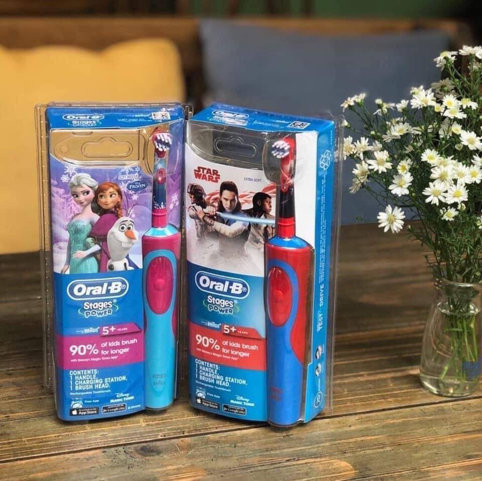[MUA 2 TẶNG 4] MÁY CHẢI RĂNG ORALB. Bàn chải răng OraB trẻ em, người lớn. Máy chải điện. máy đánh răng điện, máy chải răng Elsa. Máy đánh răng Elsa. Máy đánh răng nhập khẩu Úc, Đức. MUA 2 MÁY TẶNG 4 ĐẦU. The Aone