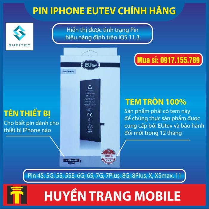 PIN IP 5SE- Pin Iphone EUTEV chính hãng (xuất khẩu EU)- PIN 5SE