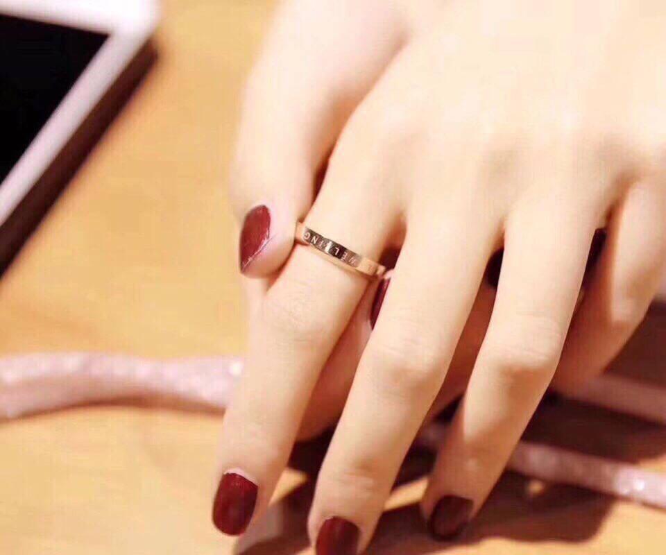 nhẫn DW thép 316L thời trang cao cấp fullbox