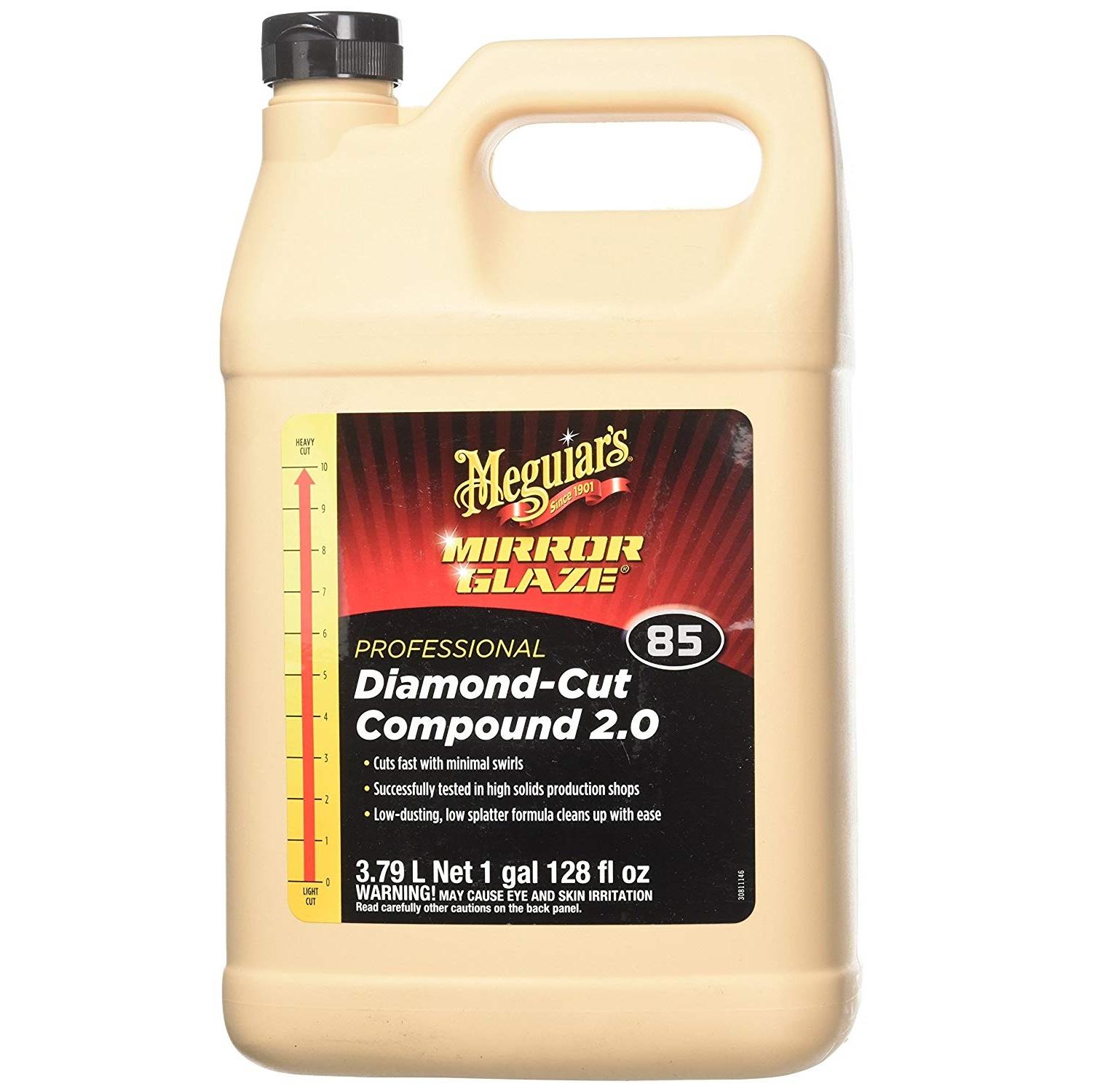 Meguiar's Xi đánh bóng sơn bước 1 - Diamond Cut Compound - M8501, 1 Gallon, 3,79L