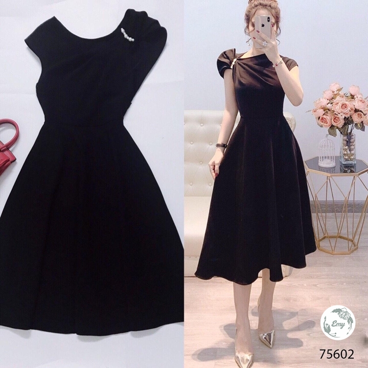 ĐẦM DỰ TIỆC MÙA HÈ SANG CHẢNH ĐỦ SIZE S,M,L,XL,XXL - 5602