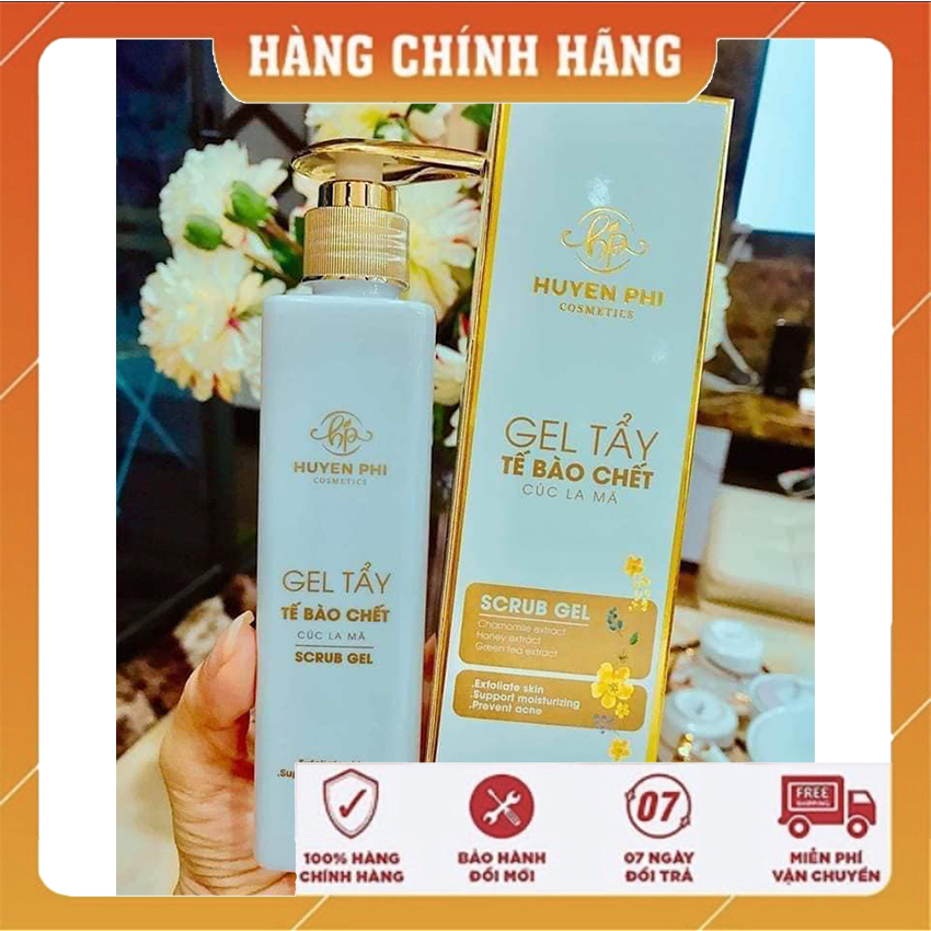 Gel Tẩy Tế Bào Chết Huyền Phi N06 Spa Huyền Phi (Giá ưu đãi Tặng Bông Rửa dành cho 30 suất mua hàng đầu tiên) giúp loại bỏ tế bào chết, tăng hiệu quả làm sạch, làm sáng da, kích thích tái tạo da, hỗ trợ dưỡng ẩm.