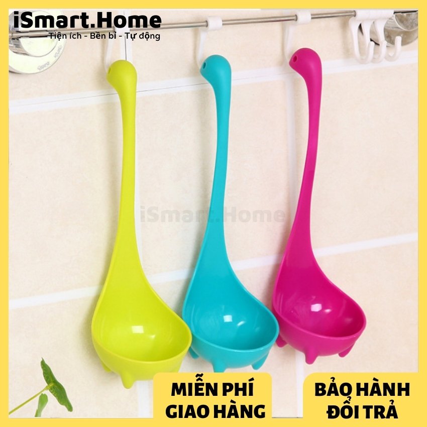 Muôi múc canh cao cấp an toàn với cơ thể con người , không gãy không móp - nhỏ gọn sạch sẽ ( 3 Màu ) iSmart.Home VMC-11