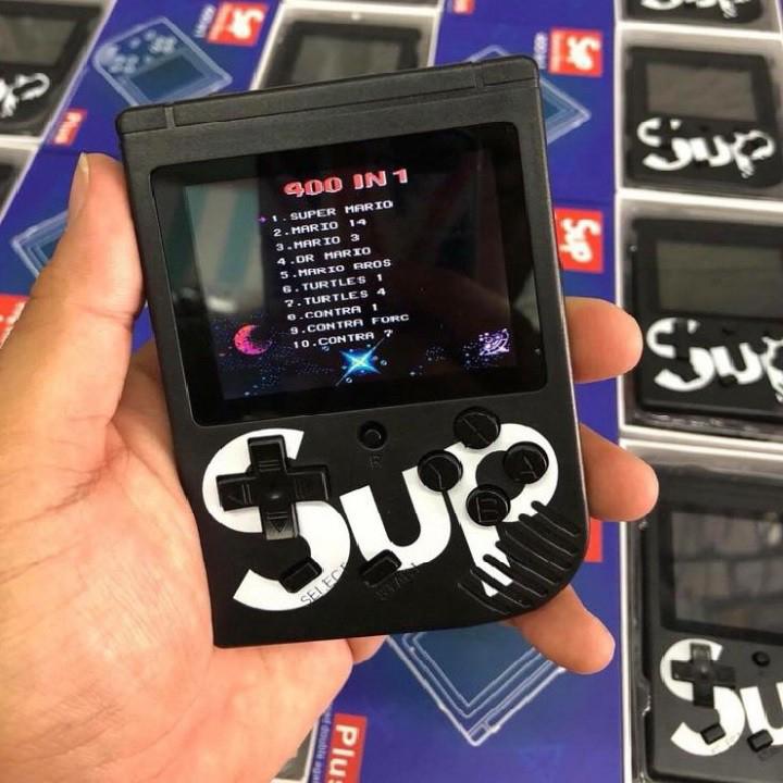 Máy chơi điện tử 4 nút cầm tay - Máy chơi game SUP 400 game trong 1