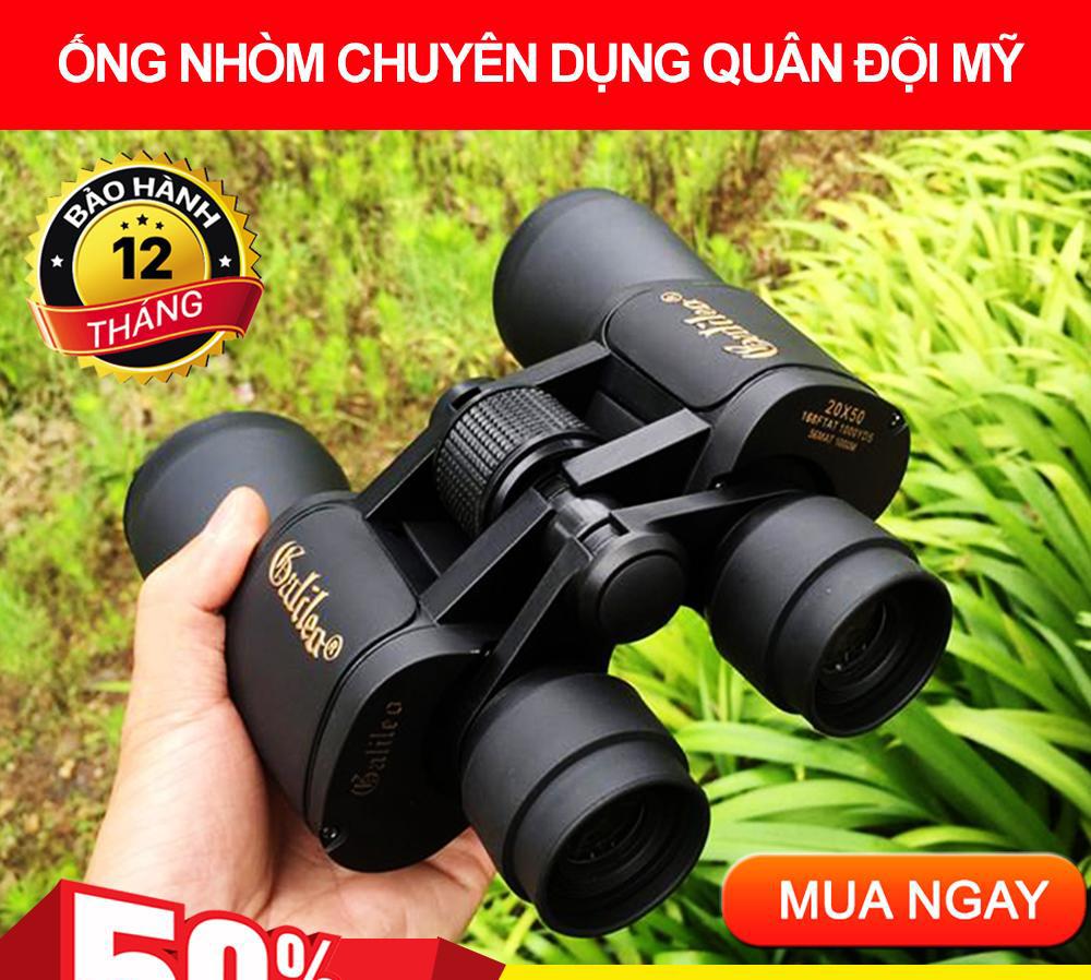 Ống Nhòm Chuyên Dụng Galileo, Ống Dòm Đặc Chủng Quân Đội Mỹ GALILEO Nét Tầm Nhìn Xa 2000m. Hàng Chuẩn Là 1 Trong Top 10 Ống Nhòm Hàng Đầu Hiện Nay.Tầm Nhìn Gấp 5 Lần Loại Thường.Bh Uy Tín.