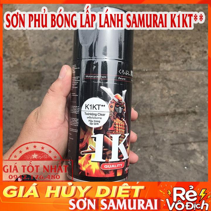 SƠN SAMURAI K1KT - SƠN PHỦ BÓNG LẤP LÁNH