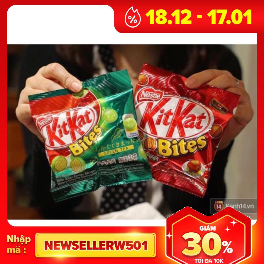 Kẹo kitkat bites 19k/ gói(Trà xanh)