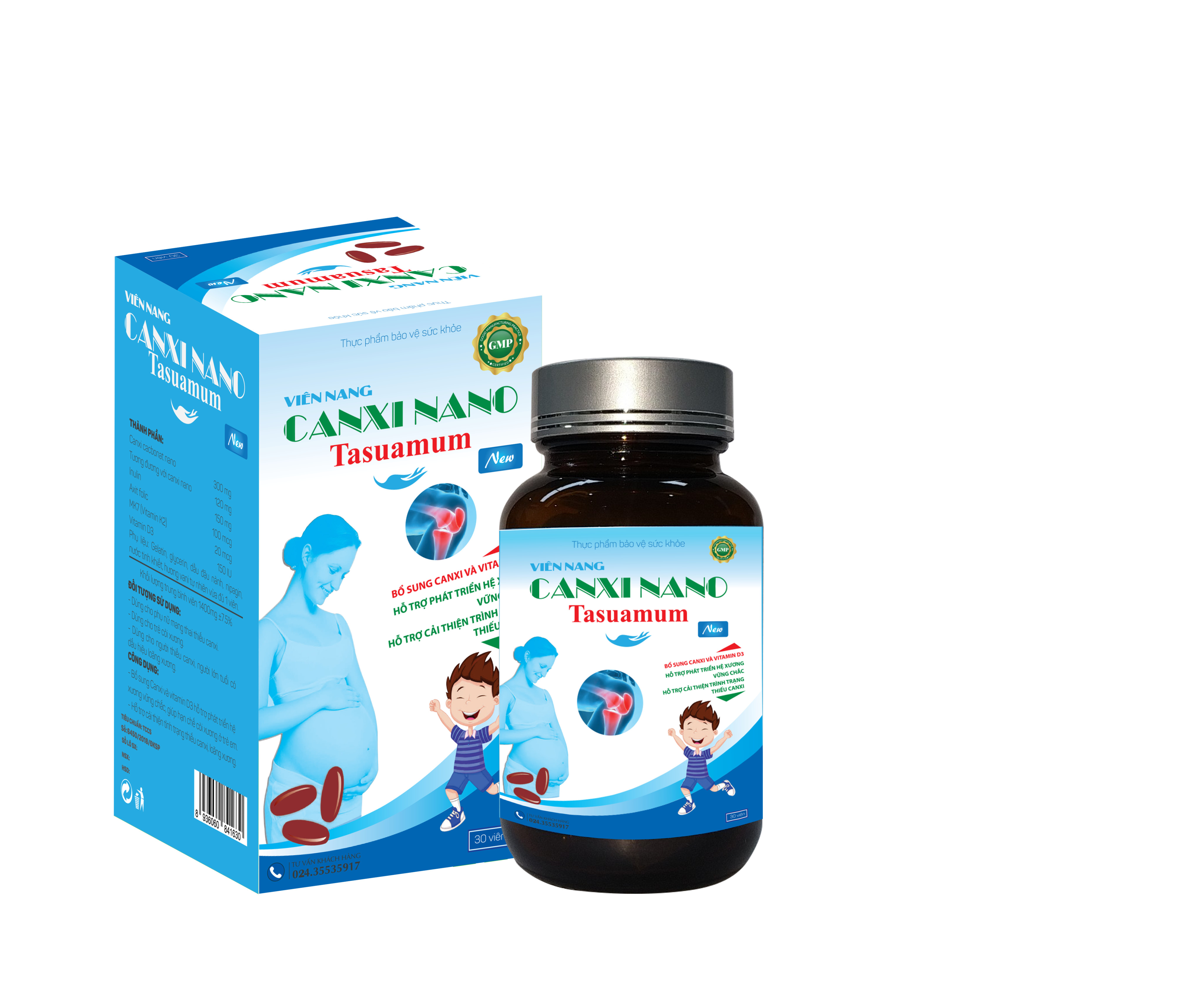 VIÊN NANG CANXI NANO TASUAMUM – NEW