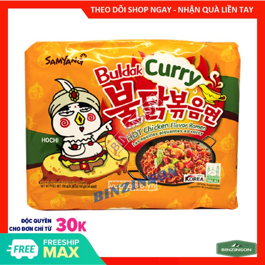 Mì gà cay cà ri samyang hàn quốc 140g loại ngon - binzinson
