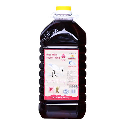 Nước mắm cá cơm thơm ngon chai pet – 15gn chai 5 lít