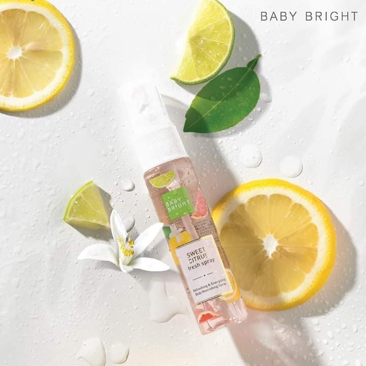 Xịt Thơm Baby Bright Body Mist So Cute Sweet Citrus Fresh Spray 20ml