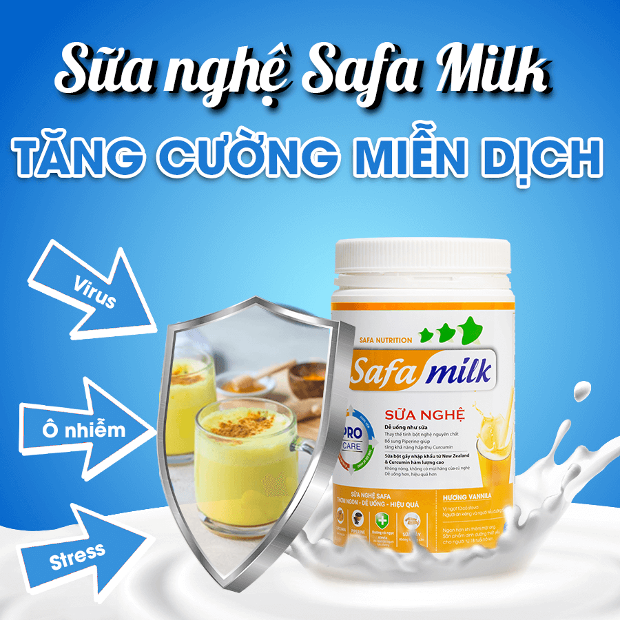 Hôp 550Gr Sữa Nghê Safa milk- Sữa Tăng Cân Cho Người Gầy