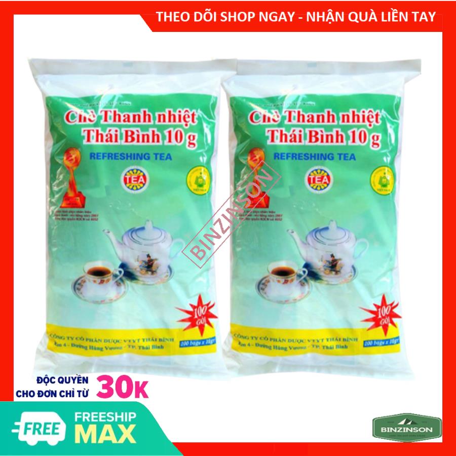 Trà thanh nhiệt thái bình 1kg loại một hsd 2022 - binzinson