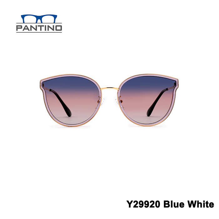 Kính Mát, Râm Thời Trang Nữ Phân Cực, Chống Tia UV, Chống Chói Lóa, Ánh Sáng Xanh PANTINO Chính Hãng Hàn Quốc Mã Y29920 Blue White