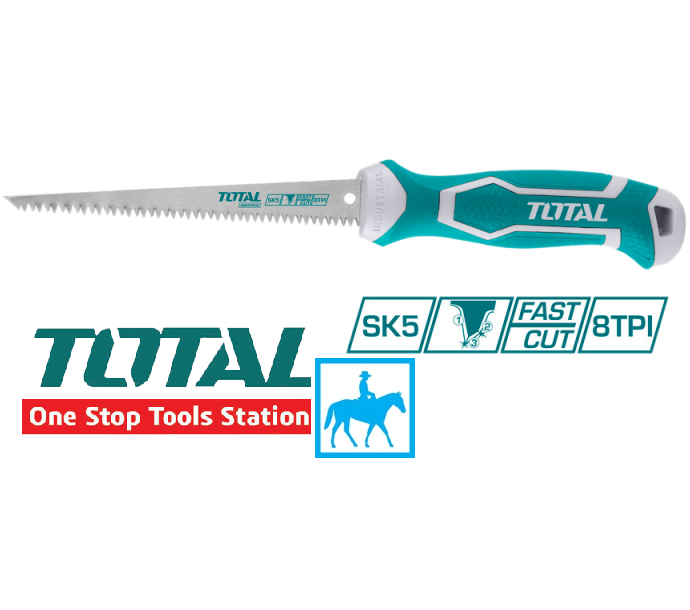 Cưa cầm tay cưa cành cưa gỗ lưỡi thẳng 30cm 8tpitotal thwbsw66 thwbsw626