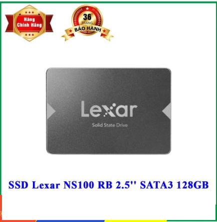 Ổ cứng ssd lexar ns100 rb 2.5'' sata3 128gb chính hãng