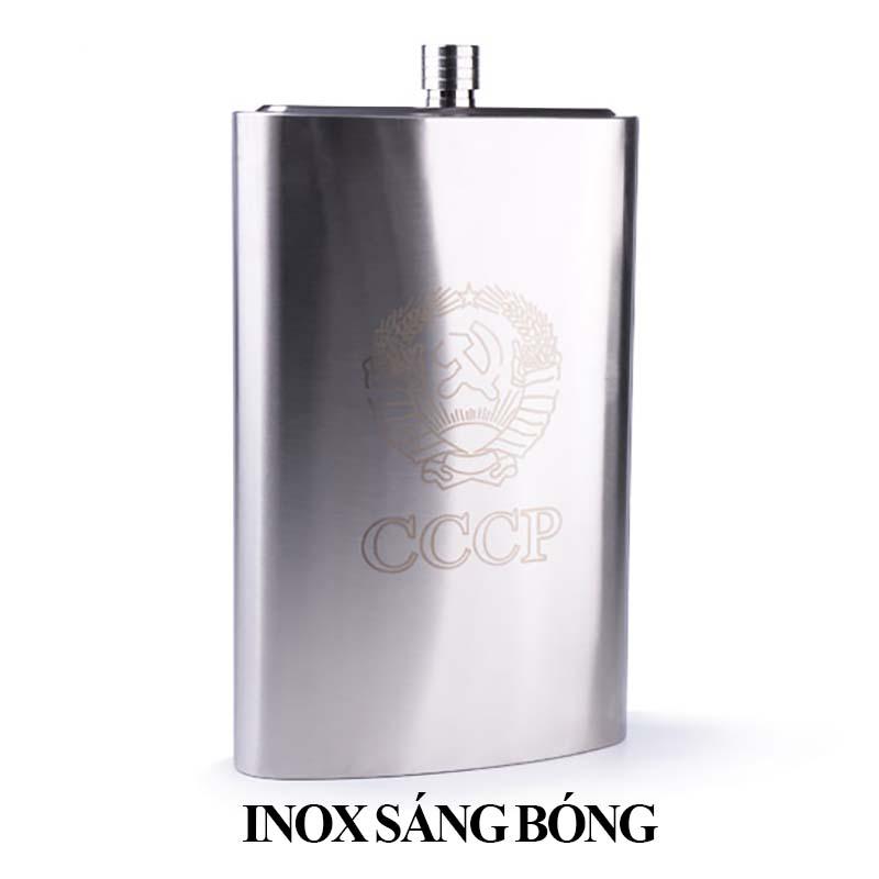 TẶNG PHỄU INOX + MIỄN SHIP TOÀN QUỐC - Bình Inox CCCP Truyền Thống 5L đựng nước đi du lịch, leo núi
