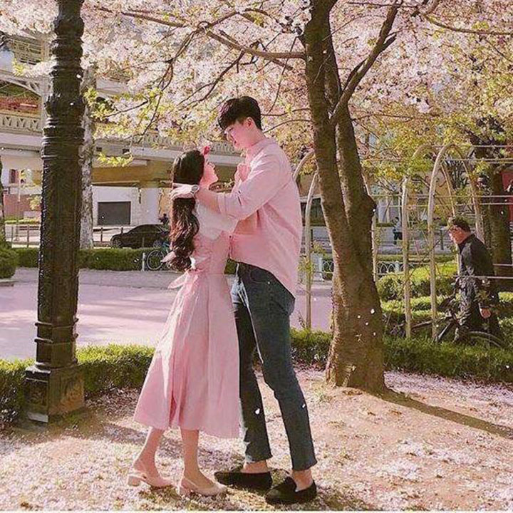 [HCM]SET ÁO ĐẦM ĐÔI SƠ MI ĐỒ CẶP TÌNH NHÂN ĐI BIỂN CHỤP HÌNH CƯỚI