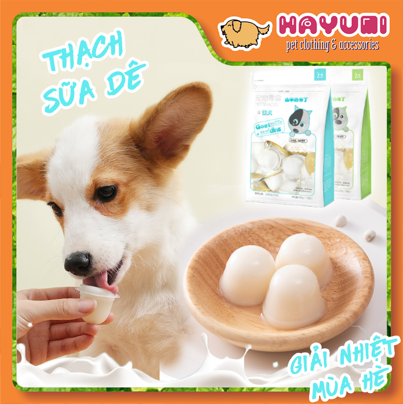 [LẺ 2 VIÊN] THẠCH SỮA DÊ CHO CHÓ MÈO BOTH - PUDDING DINH DƯỠNG - TREAT THƯỞNG