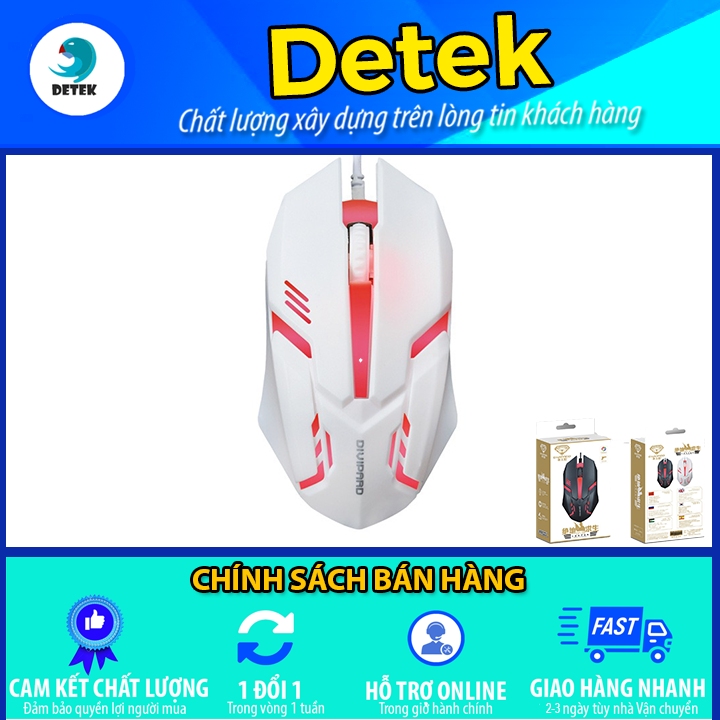 Chuột game thủ có dây Divipard OP-20 LED
