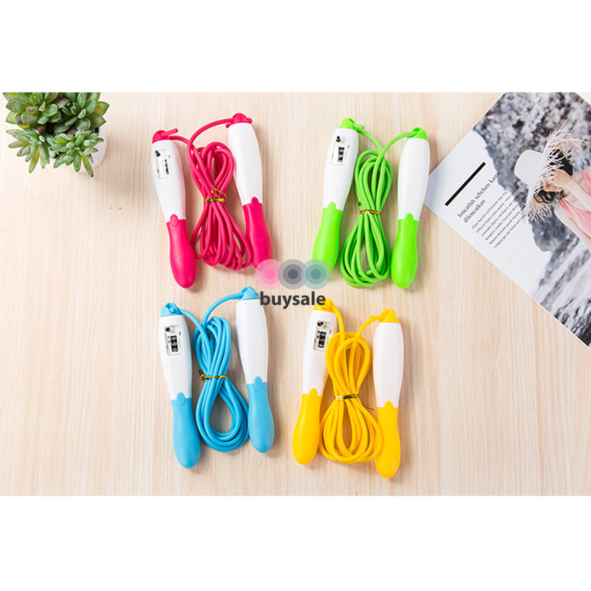 [HCM]Dây nhảy thể dục có hộp đếm bước nhảy - buysale - BSPK106