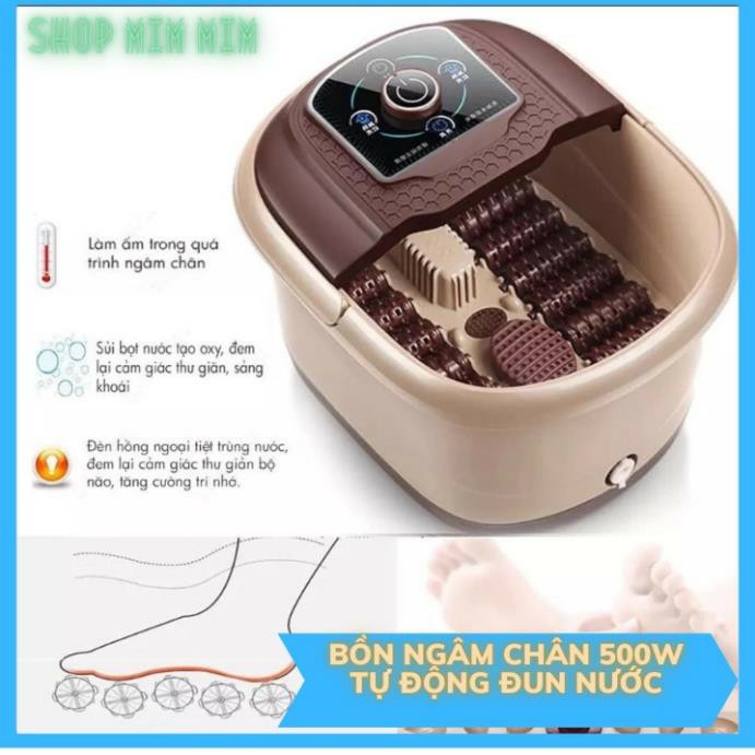 Bồn ngâm chân, chậu ngâm chân massage hồng ngoại sục khí