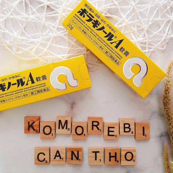 Kem bôi trĩ chữ a nhật bản