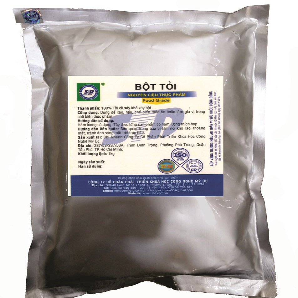 Bột tỏi thực phẩm gói 1kg