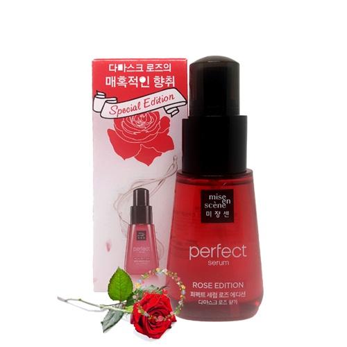Tinh chất dưỡng tóc phục hồi tóc hư tổn mise en scene perfect serum rose edition 70ml