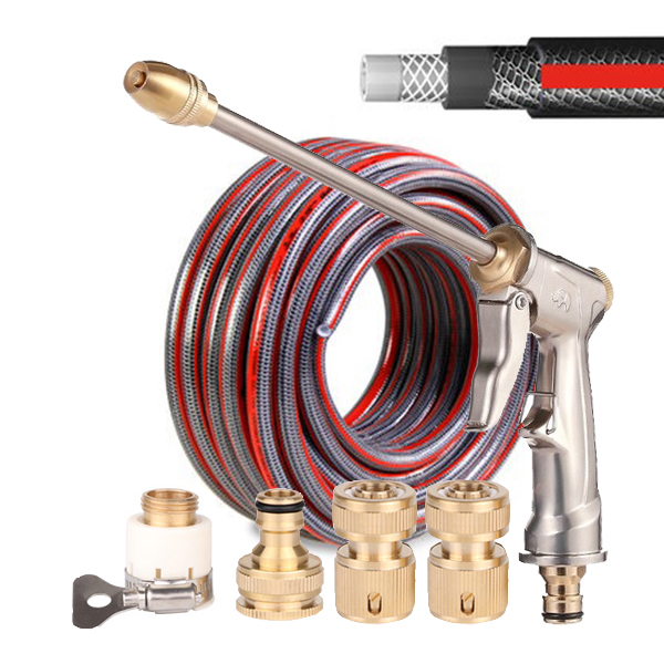 Vòi rửa xe tăng áp, vòi tưới cây 10 mét LionKing CU-RF10