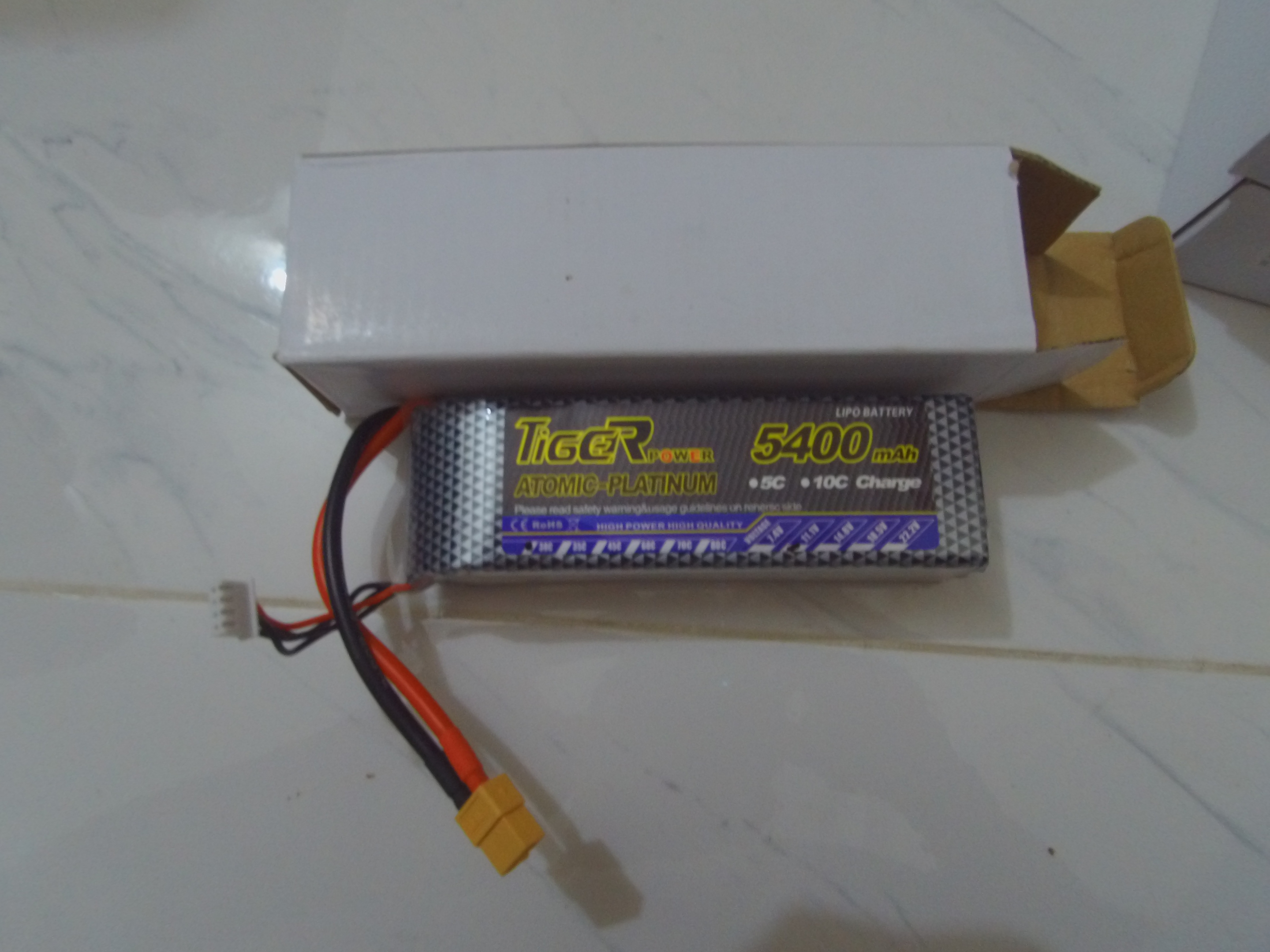 Pin Tiger LiPo 5400mah 3S 30C