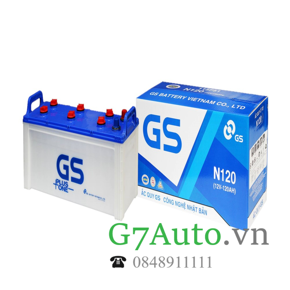 Ắc quy gs n120 12v 120ah