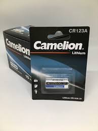 Pin cr123 camelion cr123a