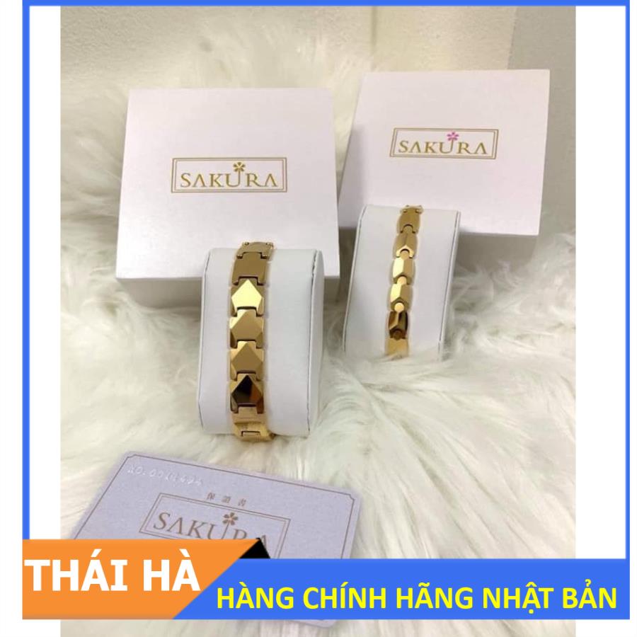 Vòng tay ổn định huyết áp sakura nữ nhật bản