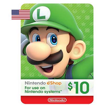 [HCM]Thẻ Nintendo eShop 10 USD Hệ US