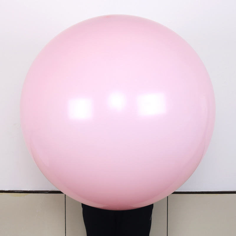 Màu Hồng Pastel - Bóng Bay Siêu To Khổng Lồ Size Đại Đường Kính 90cm (36 inch), Bóng Bay Trang trí, Bong Bóng Siêu To Khổng Lồ Size Đại, Bong Bóng Chúc Mừng Năm Mới, Bong Bóng Happy New Year, Bong Bóng Noel - Loại Tròn Dày
