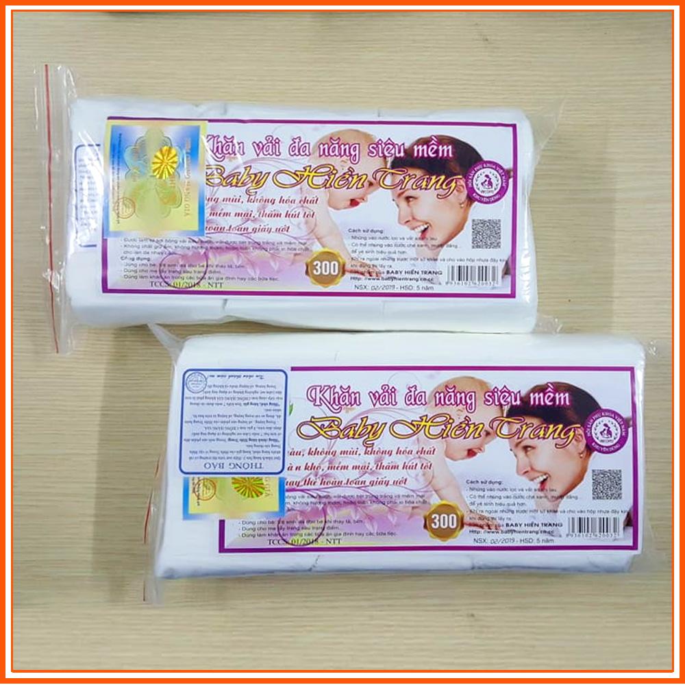 Khăn vải khô đa nang Hiền trang gói 200-220g