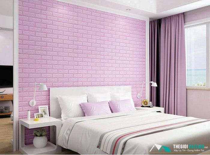 [ XẢ KHO ] 20 tấm Xốp Dán Tường giả gạch 3D Bóc Dán  Màu Cao Cấp / Chịu lực, chống nước, chống ẩm mốc Tiêu Chuẩn Hàn Quốc /Thi Công Dễ Dàng / 70cmx77cmx6mm. Tranh Treo Tường VegaDecor