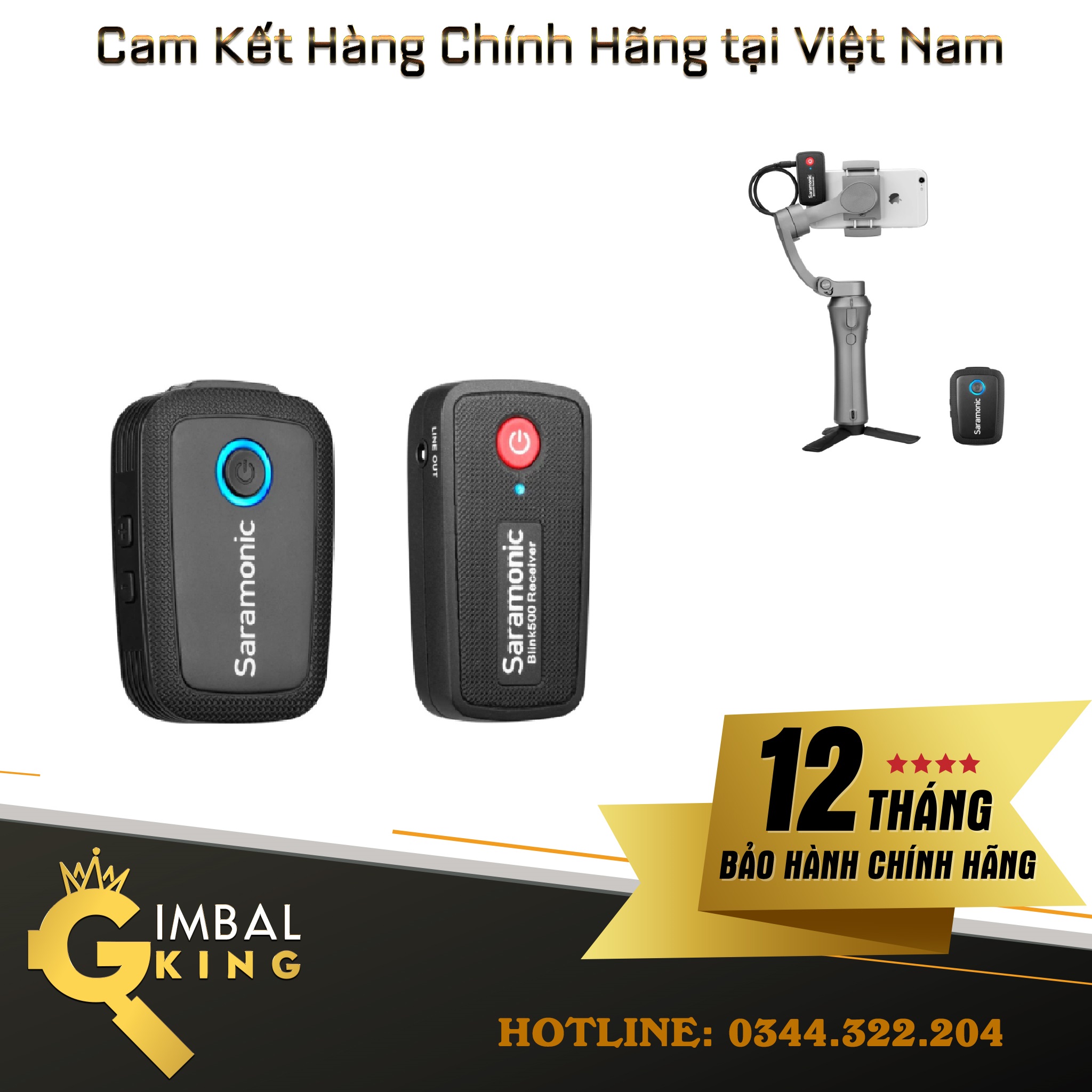 Micro không dây blink500 b1. tặng kèm với micro cài áo lavalier